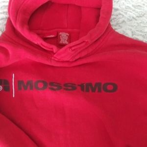 Mossimo Red Mens Hoodie